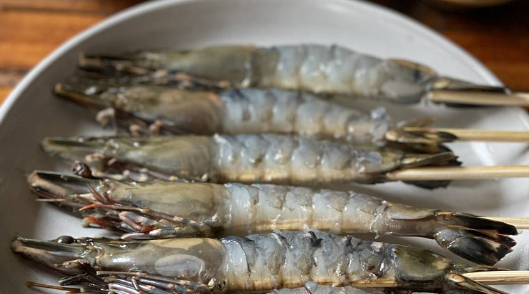 Frozen Raw Australian Tiger Prawns U10 - Tropic Co (2KG Box)