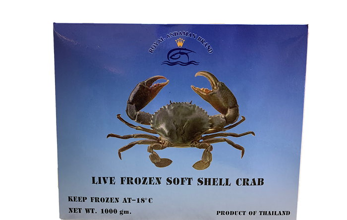 Frozen Soft Shell Crab (1KG Box)